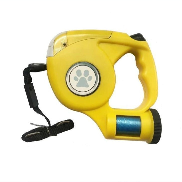 Laisse rétractable pour chien avec LED – Laisse lumineuse