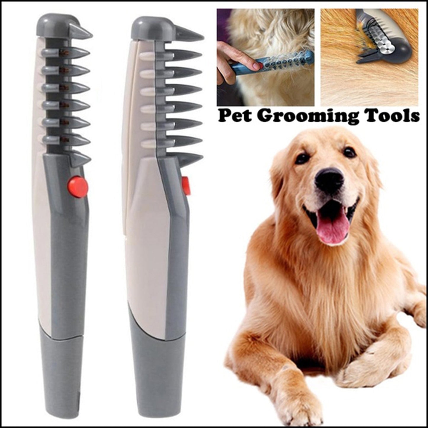 Peigne électrique de toilettage pour chien et chat
