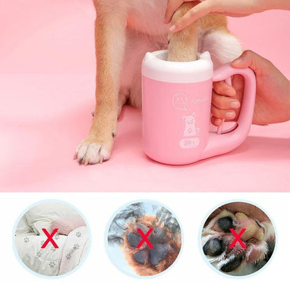 Nettoyeur de pattes portable pour chien