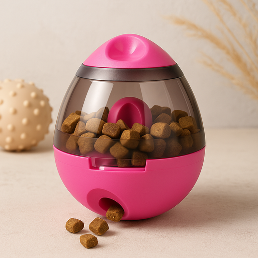 Distributeur interactif de friandises pour chien et chat
