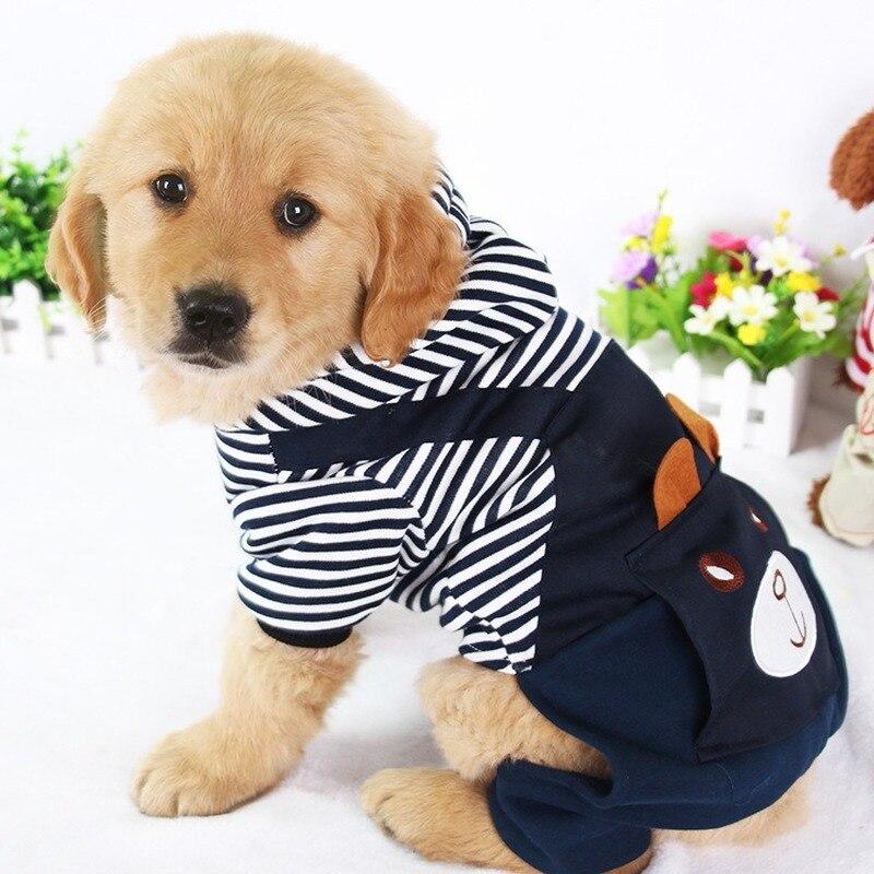 Pull à capuche extensible pour chien