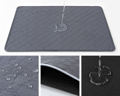DryPaw™ | Tapis Absorbant Lavable Premium pour Chiens & Chats