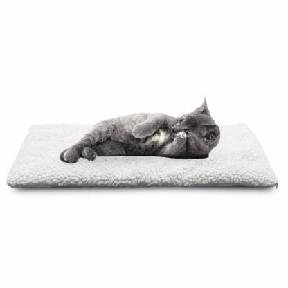 Lit Auto-Chauffant pour Chat et Chien – Coussin Douillet et Thermique
