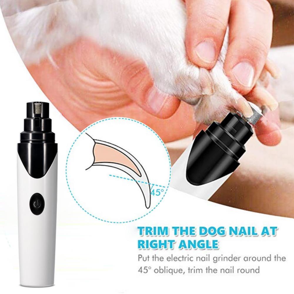 Coupe-ongles rechargeable électrique pour chien et chat