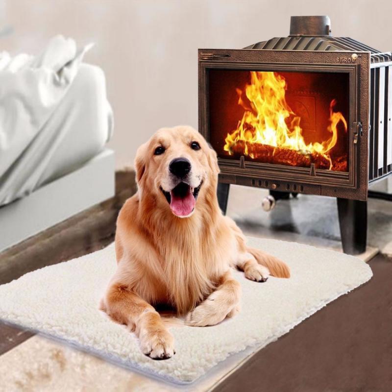 Lit Auto-Chauffant pour Chat et Chien – Coussin Douillet et Thermique