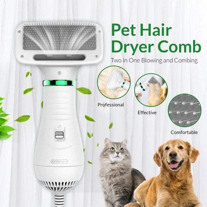 Brosse séchante pour chien après le bain