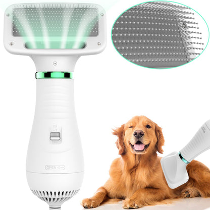 Brosse séchante 300 W avec réglages de chaleur pour animaux