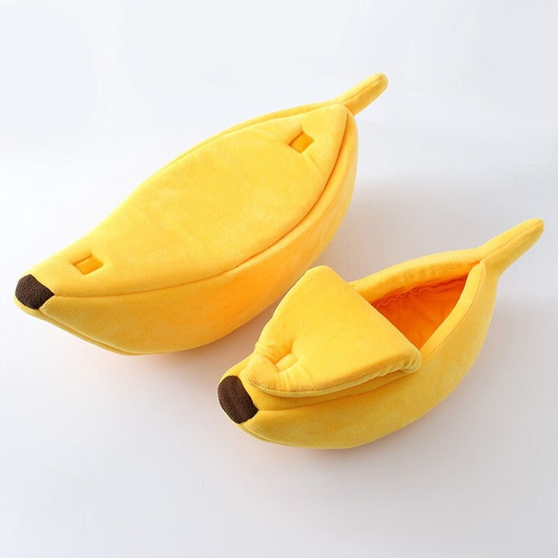 Couchage amusant et confortable en forme de banane