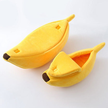 Couchage amusant et confortable en forme de banane
