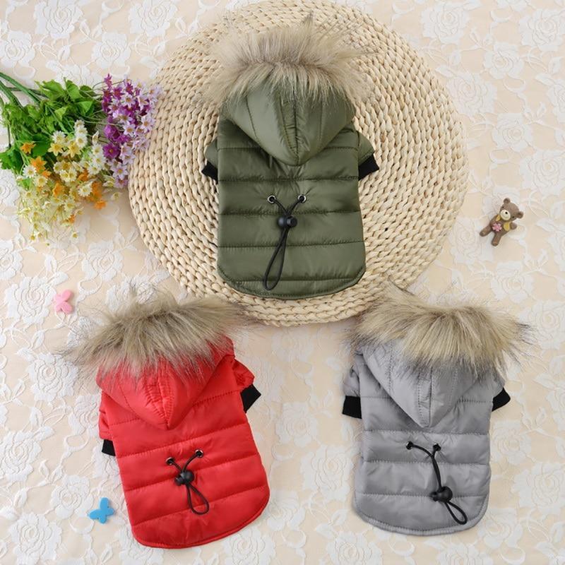Manteau d'hiver chaud et doux pour chien
