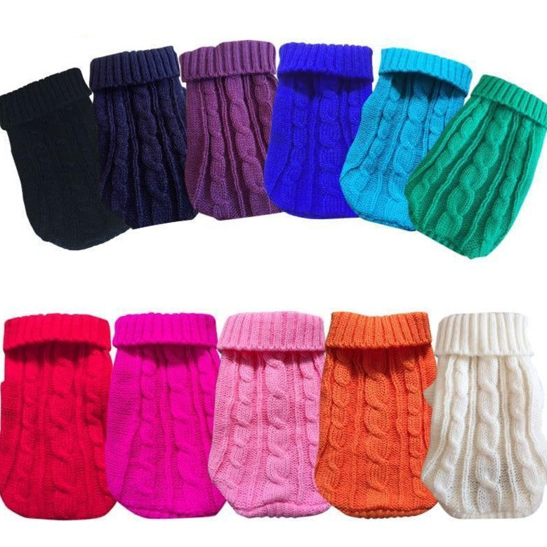 Pull pour chien avec ouverture pour laisse