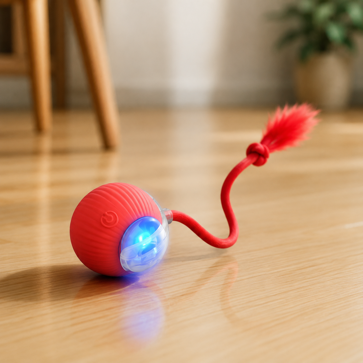 ChasseBall™ – Jouet Intelligent Rechargeable pour Chat