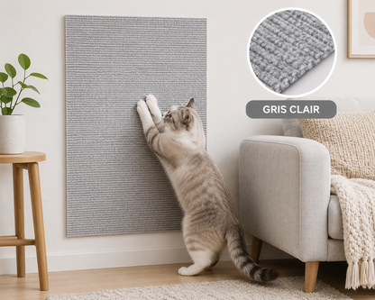 ScratchPaw™ – Tapis à Griffer Auto-Adhésif pour Chat