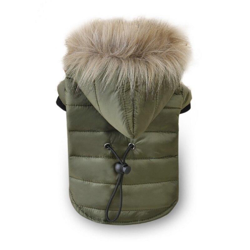 Veste d'hiver résistante à l'eau pour petit chien