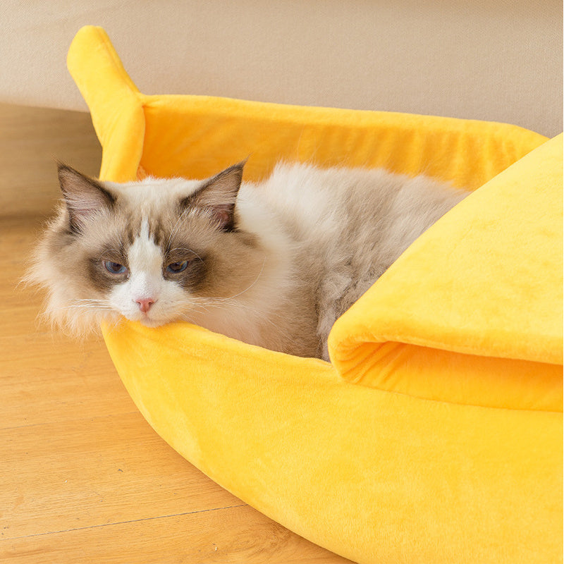 Lit en peluche douce pour animaux de compagnie