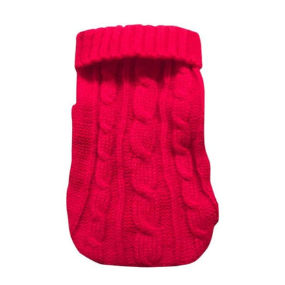Pull douillet et tricoté pour chien