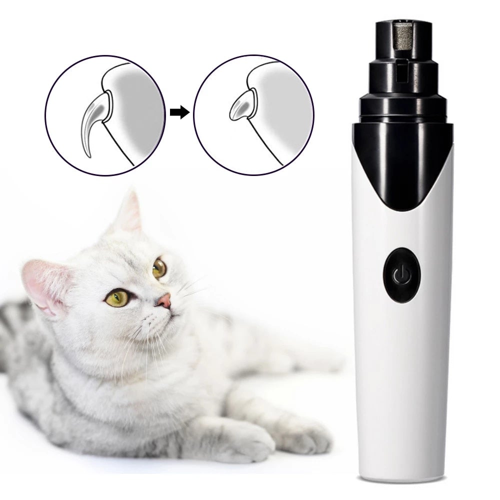 Lime à griffes électrique USB pour animaux de compagnie