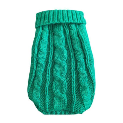 Pull tricoté doux pour chien de petite ou grande taille