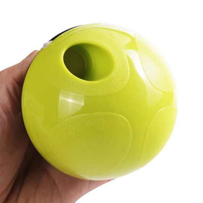 Balle distributrice de friandises en plastique ABS pour animaux