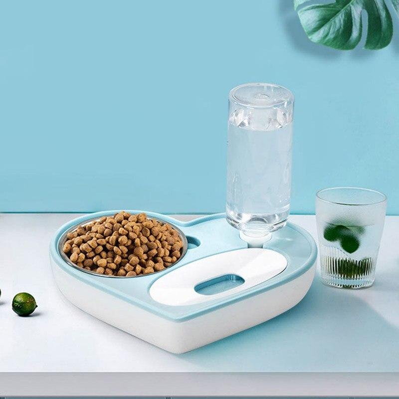 Station de nourriture et d'eau automatique pour animaux