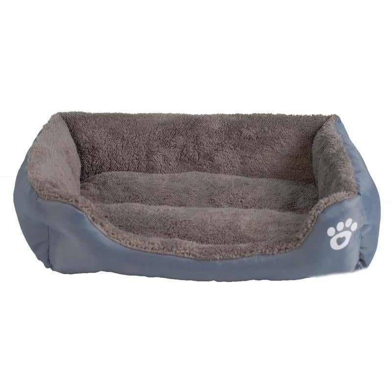 Lit douillet en polaire pour animaux de compagnie