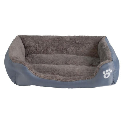 Lit douillet en polaire pour animaux de compagnie