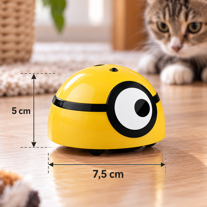 Jouet interactif pour chat de 7,5 cm de longueur et 5 cm de hauteur
